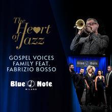 Load image into Gallery viewer, THE HEART OF JAZZ - GOSPEL VOICES FAMILY feat. FABRIZIO BOSSO
